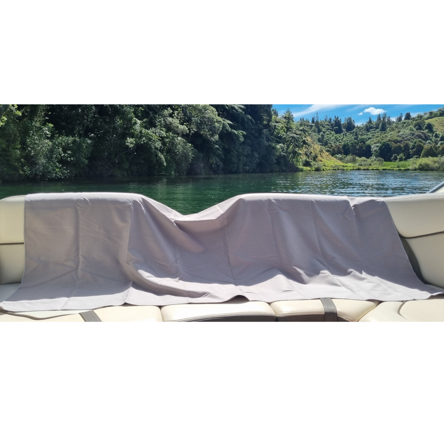 Adventure PLUS towel Light Grey Swim&#39;nDry 165 x 110 cm