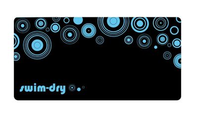 Sea Breeze Circle Black 150x75cm