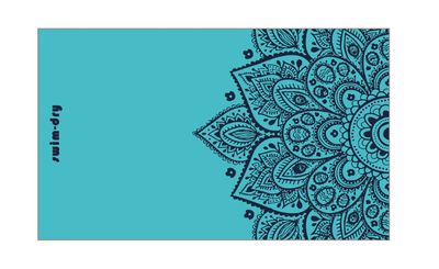 Sea Breeze plus Ethnic Teal 150x90cm