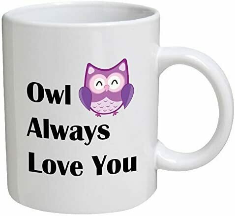 Owl Always Love You 15 oz Ceramic Mug - White Color