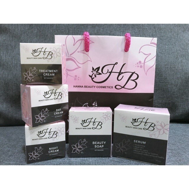 HANNA BEAUTY COSMETIC 5 IN 1 SET