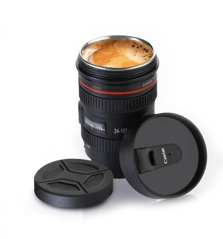 Camera Lens Coffee Mug