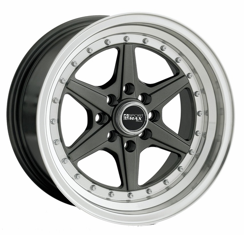 XXR-501 Black with Machined Lip