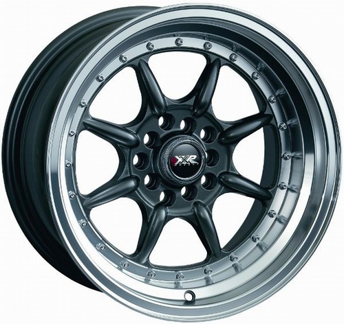XXR-002 Gun Metal w/Polished Lip