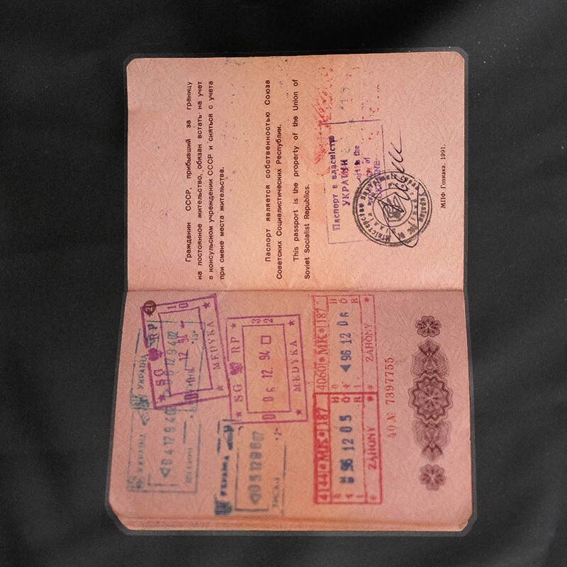 Soviet Union passport