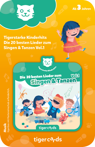 tigercard - Die 20 besten Lieder zum Singen &amp; Tanzen
