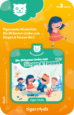 tigercard - Die 20 besten Lieder zum Singen &amp; Tanzen