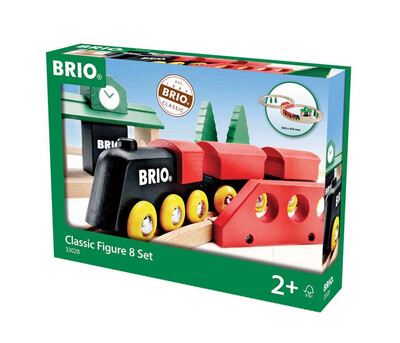 BRIO Bahn Acht Set - Classic Line 33028