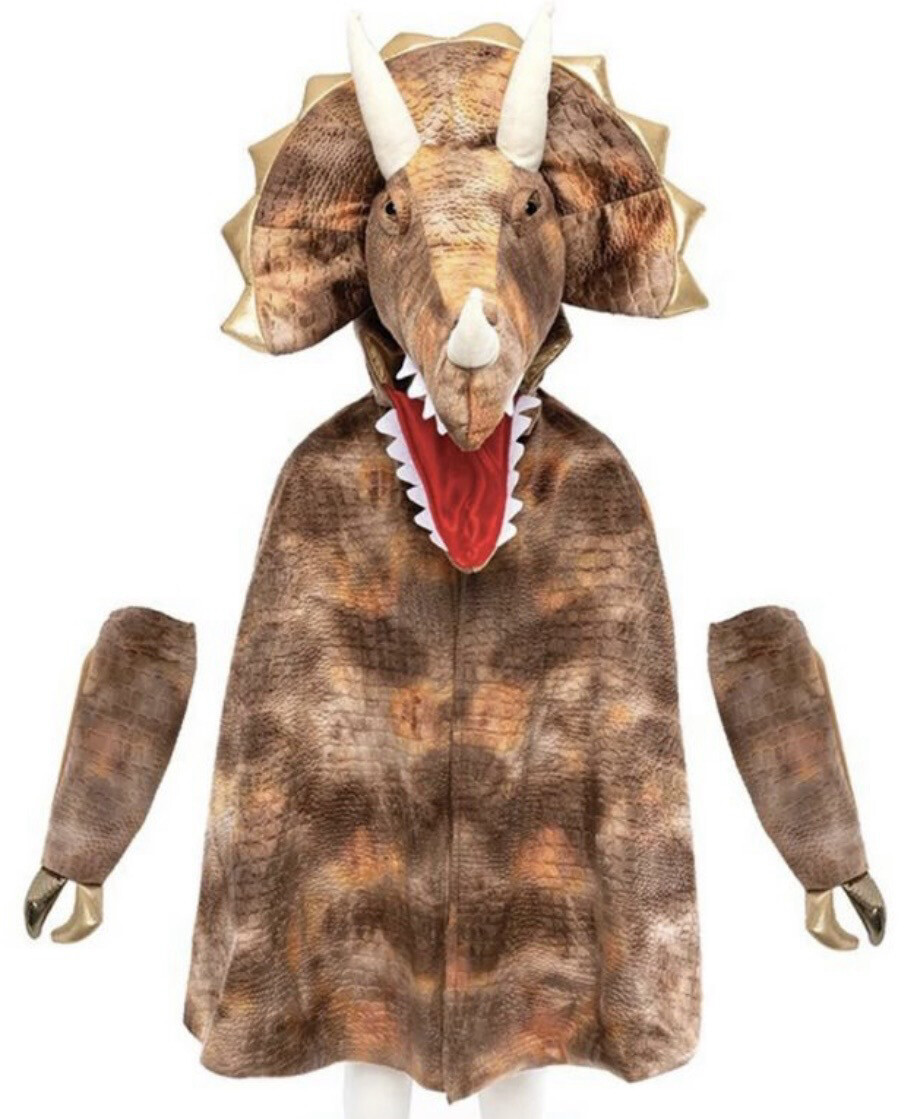 Triceratops Cape mit Krallen Gr. 7-8 Jahre