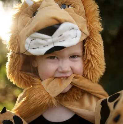 Cape Löwe mit Pfoten Gr. 4-6 Jahre