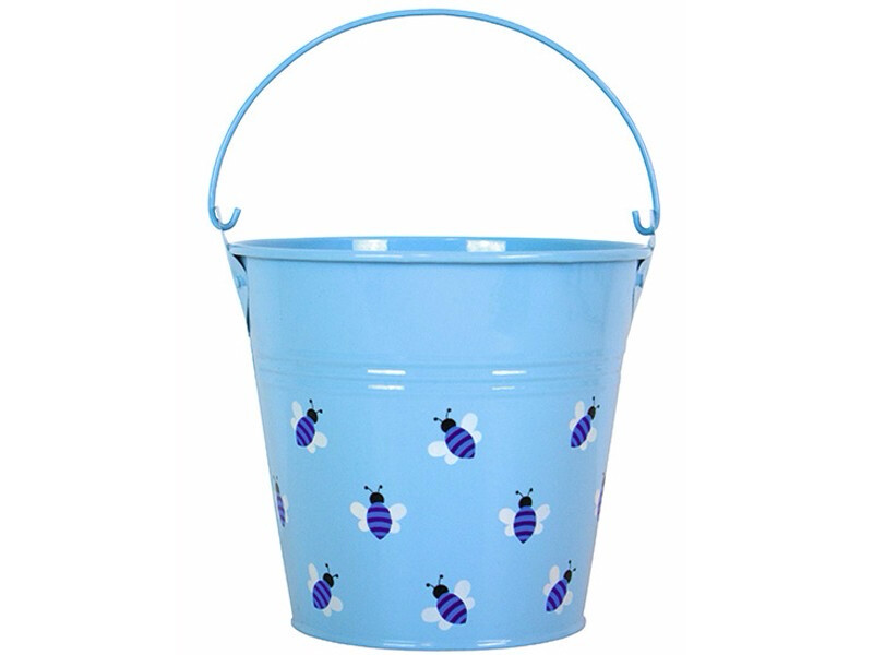 Eimer Bienen hellblau