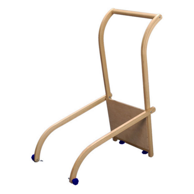 Schlitten-Schiebelehne aus Holz