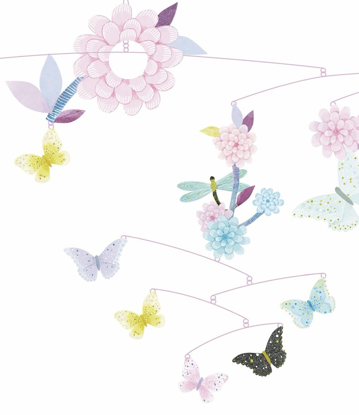Mobile Schmetterling