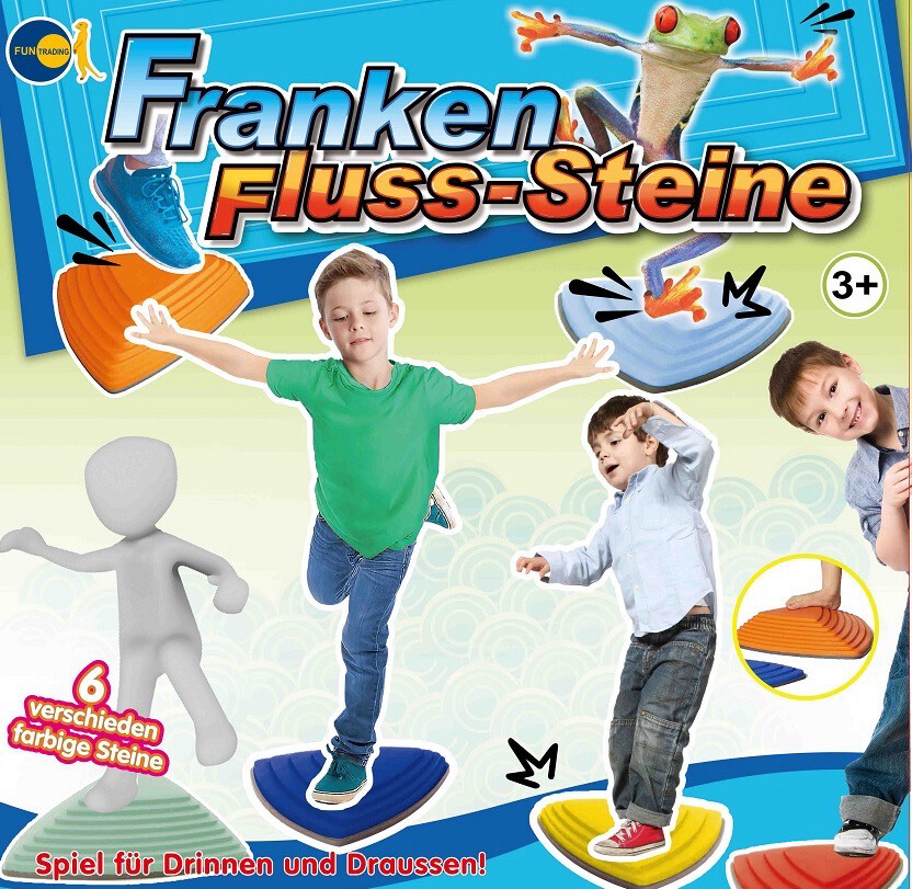 Franken Fluss-Steine