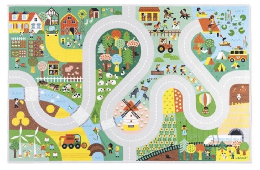 Cross Roads - Spielteppich Motiv- Land