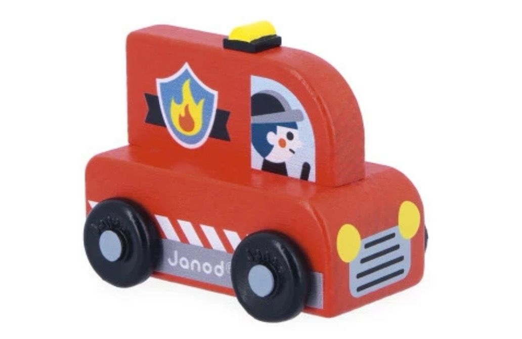 Cross Roads - Feuerwehrauto aus Holz
