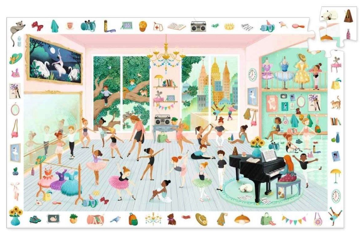 Wimmelpuzzle: Tanzschule - 100 Teile