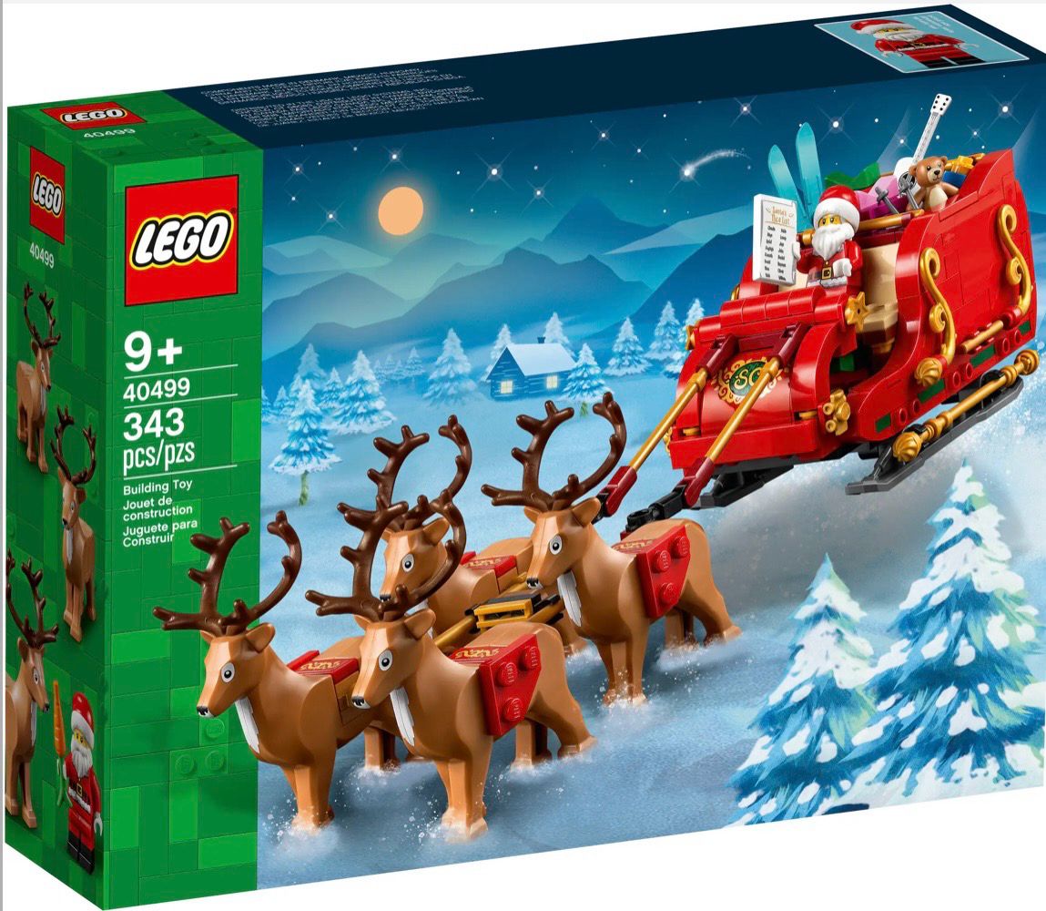 LEGO® Icons 40499 - Schlitten des Weihnachtsmanns