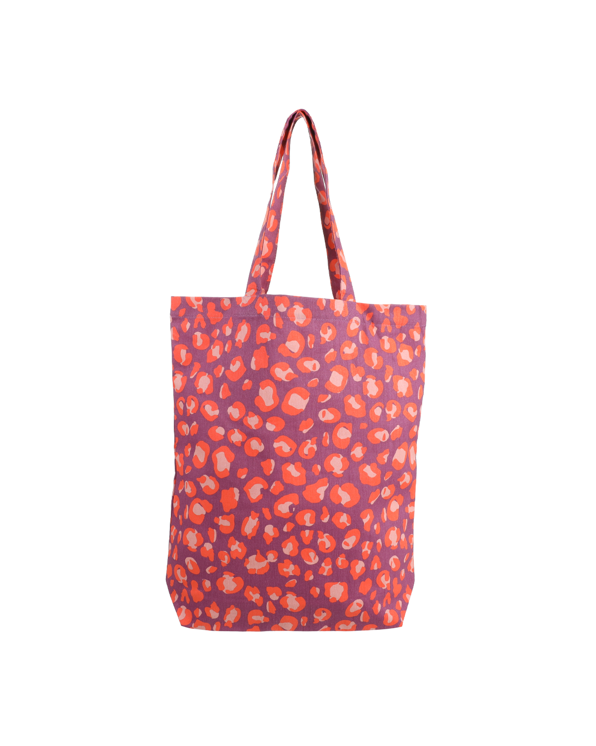 Baumwolltasche - Leopard · lila Geschichten