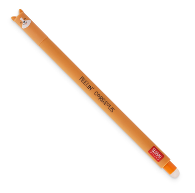 Löschbarer Gelstift - Erasable Pen - &quot;Corgi&quot;