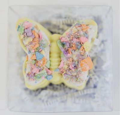 Malkreide Schmetterling gelb oder türkis