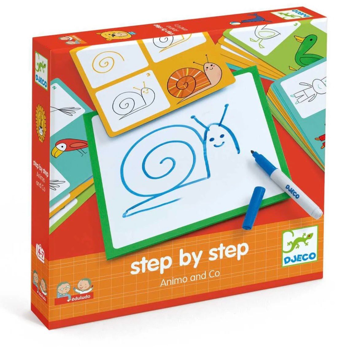 Lernspiele: Step by step - Tiere