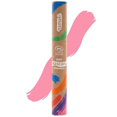 Natürliche Haarmascara für Strähnchen in Rosa