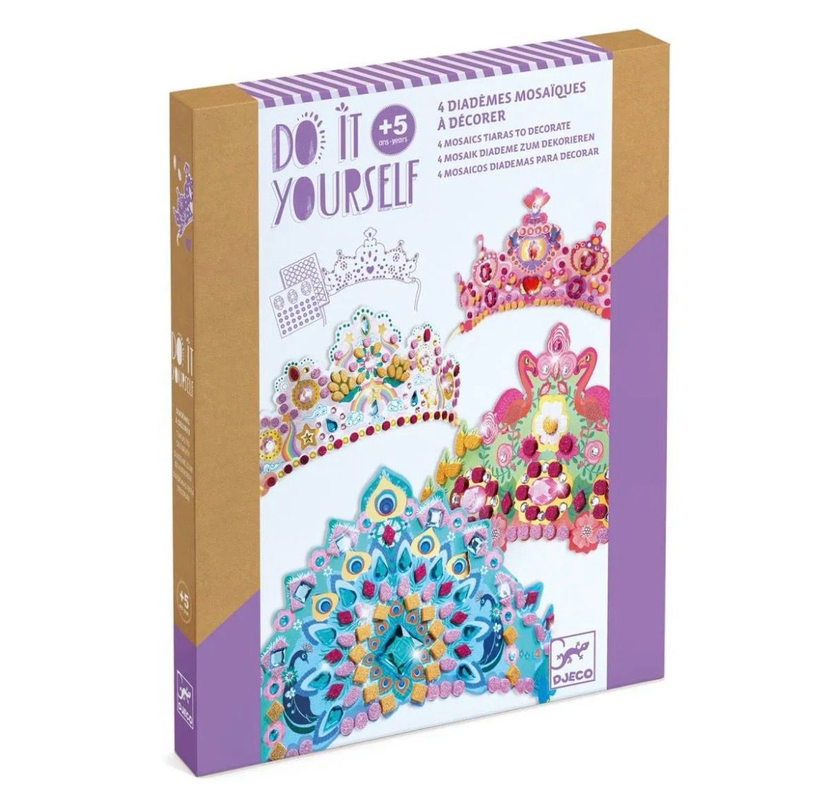 DIY: Mosaik-Diademe Prinzessin