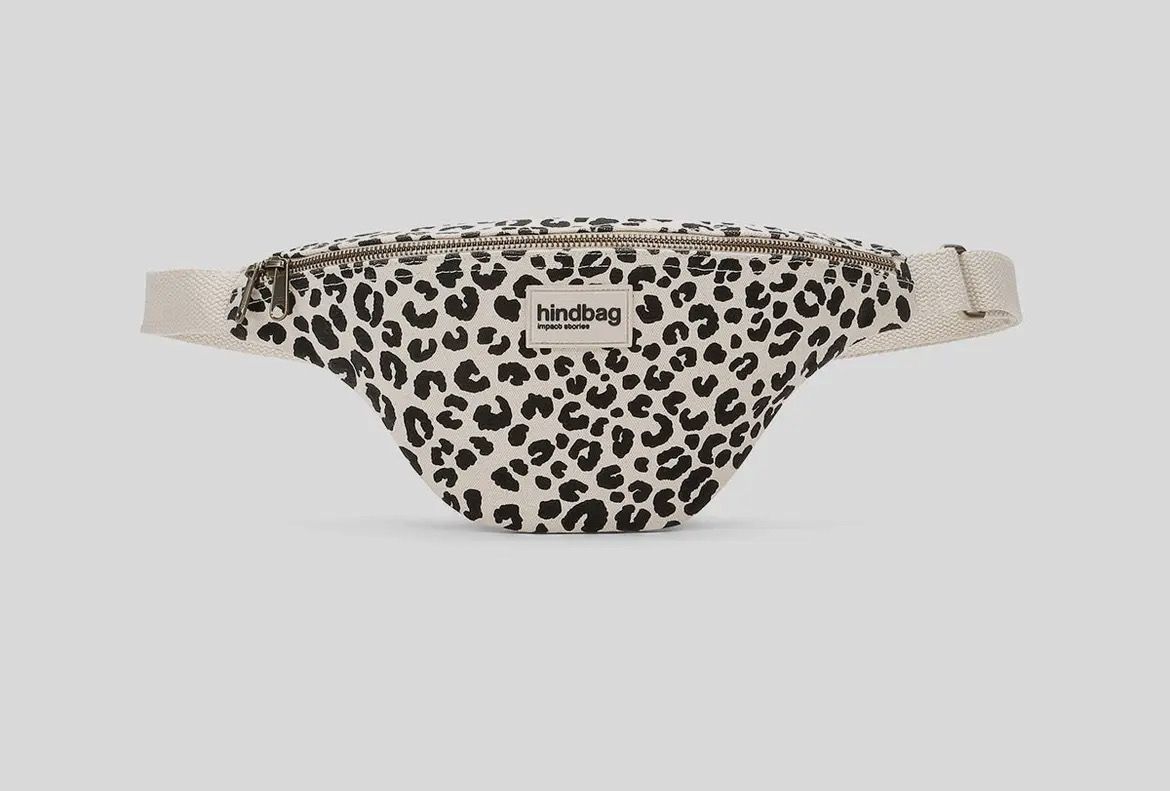 Olivia Gürteltasche Leopard ecru