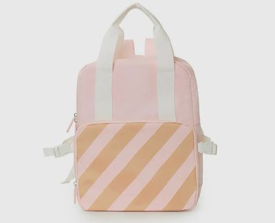 Kinder Thermorucksack Stripes Pink