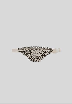 Kinder-Bauchtasche Leopard Ecru