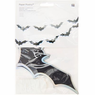 Girlande Halloween Fledermaus