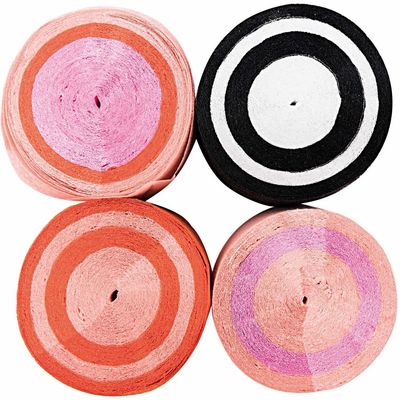 Kreppbänder Cake Orange-Rosa Mix 3,5cm 10m