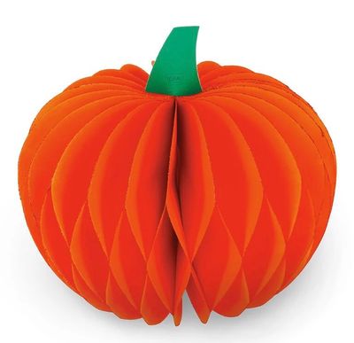 Faltbarer Halloween -Kürbis aus Papier - What a Pumpkin!