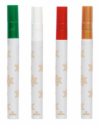 Fenstermaler-Set Metallic