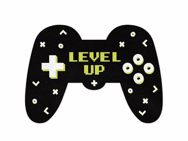 Papierservietten Gamepad