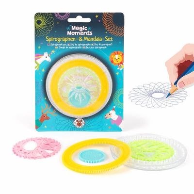 Spirographen &amp; Mandala-Set 6-teile
