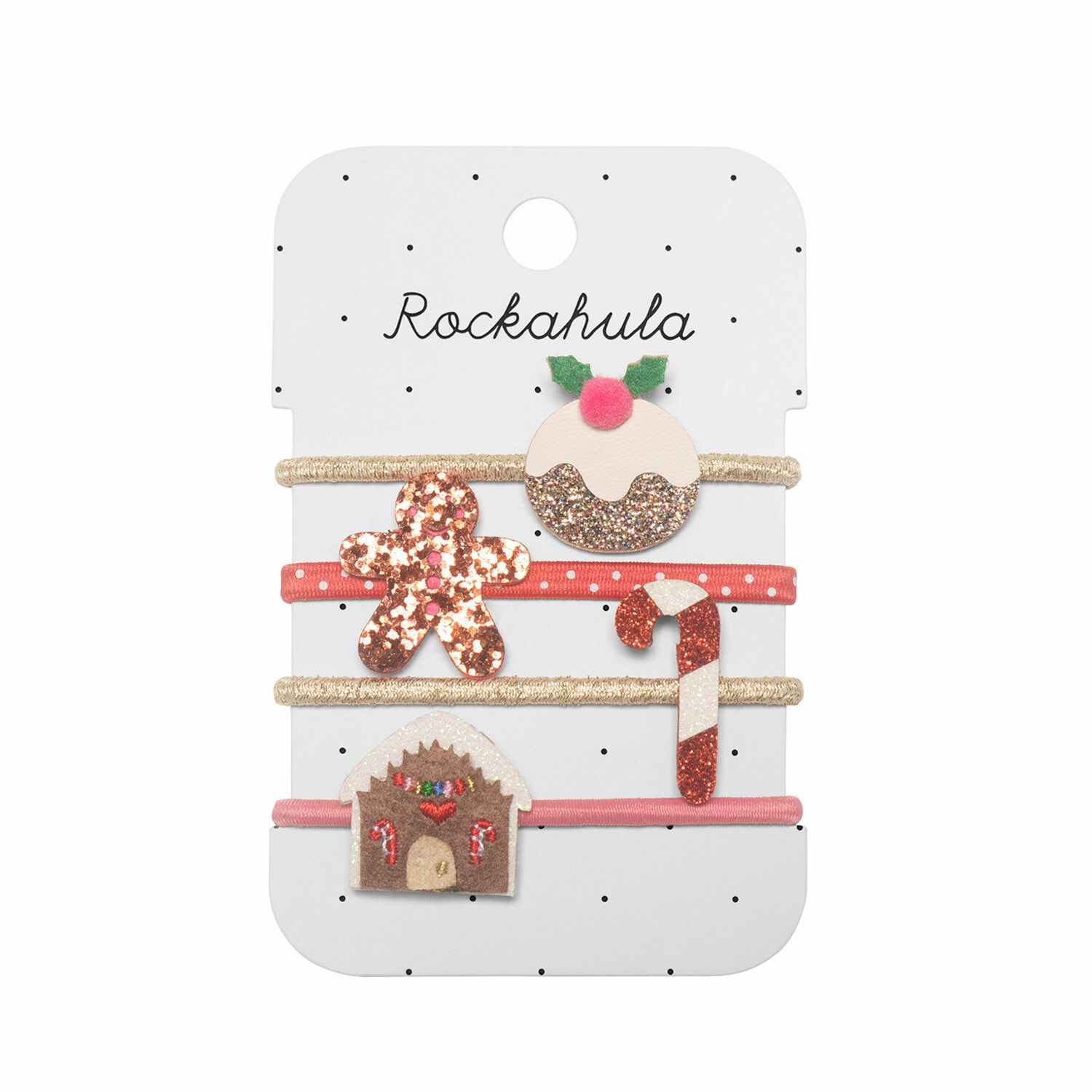 Rockahlua Haargummi-Set Lebkuchen