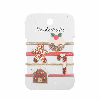 Rockahlua Haargummi-Set Lebkuchen