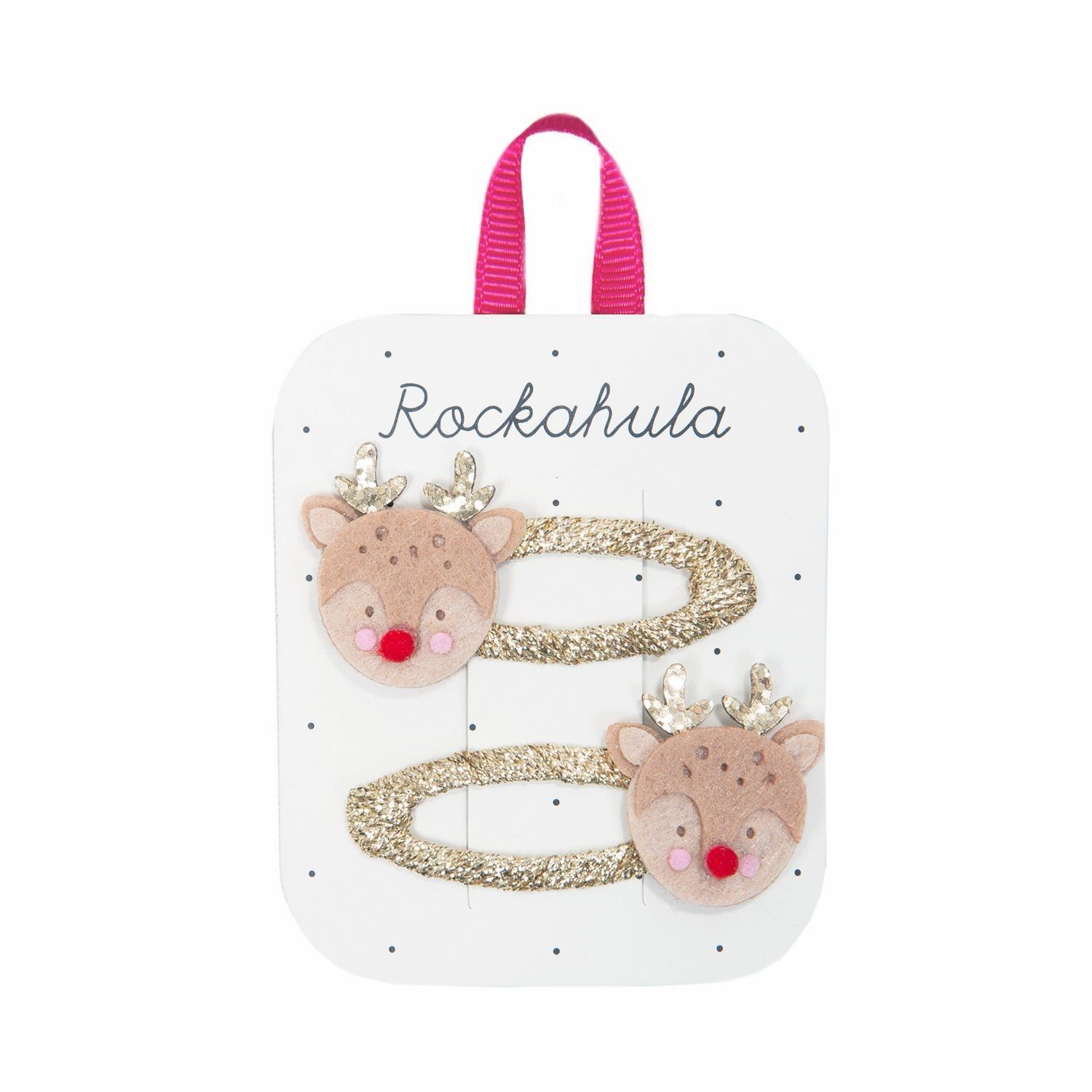Rockahlua Haarspangen-Set Rentier