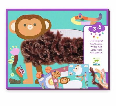 Bastelpackung 3-6: Flauschige Freunde