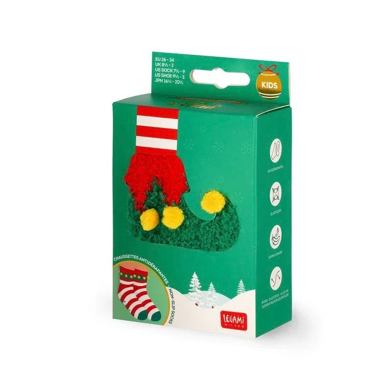 Legami Rutschfeste Socken - Elf Kinder