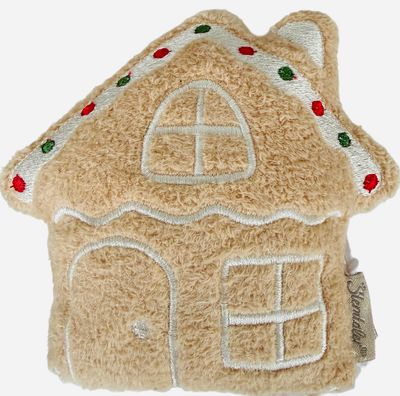 Kuscheltier Haus mit Rassel