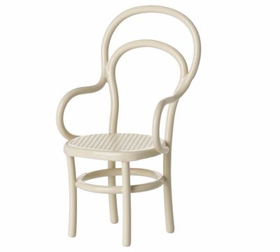 Vintage Stuhl, Maus - Creme