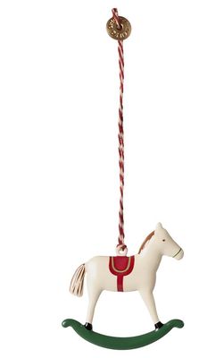 Metallornament, Schaukelpferd