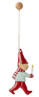 Metall Ornament, Pixy - Kerzenlicht