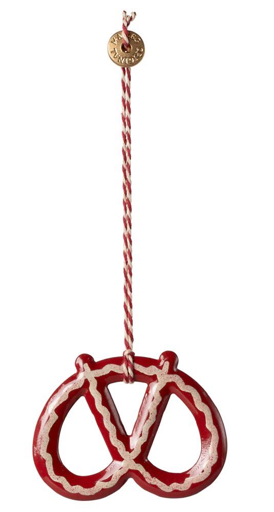 Metallornament, Brezel