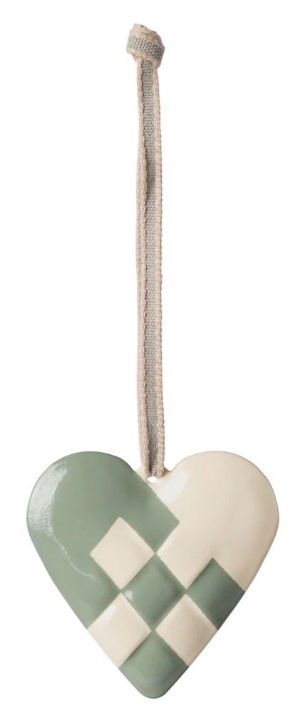 Metall Ornament, Herz