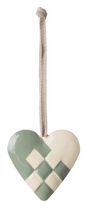 Metall Ornament, Herz