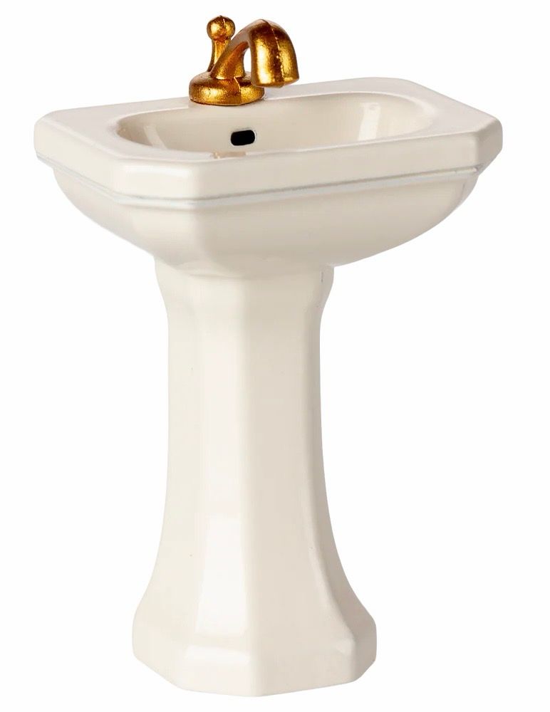 Waschbecken, Maus - Creme